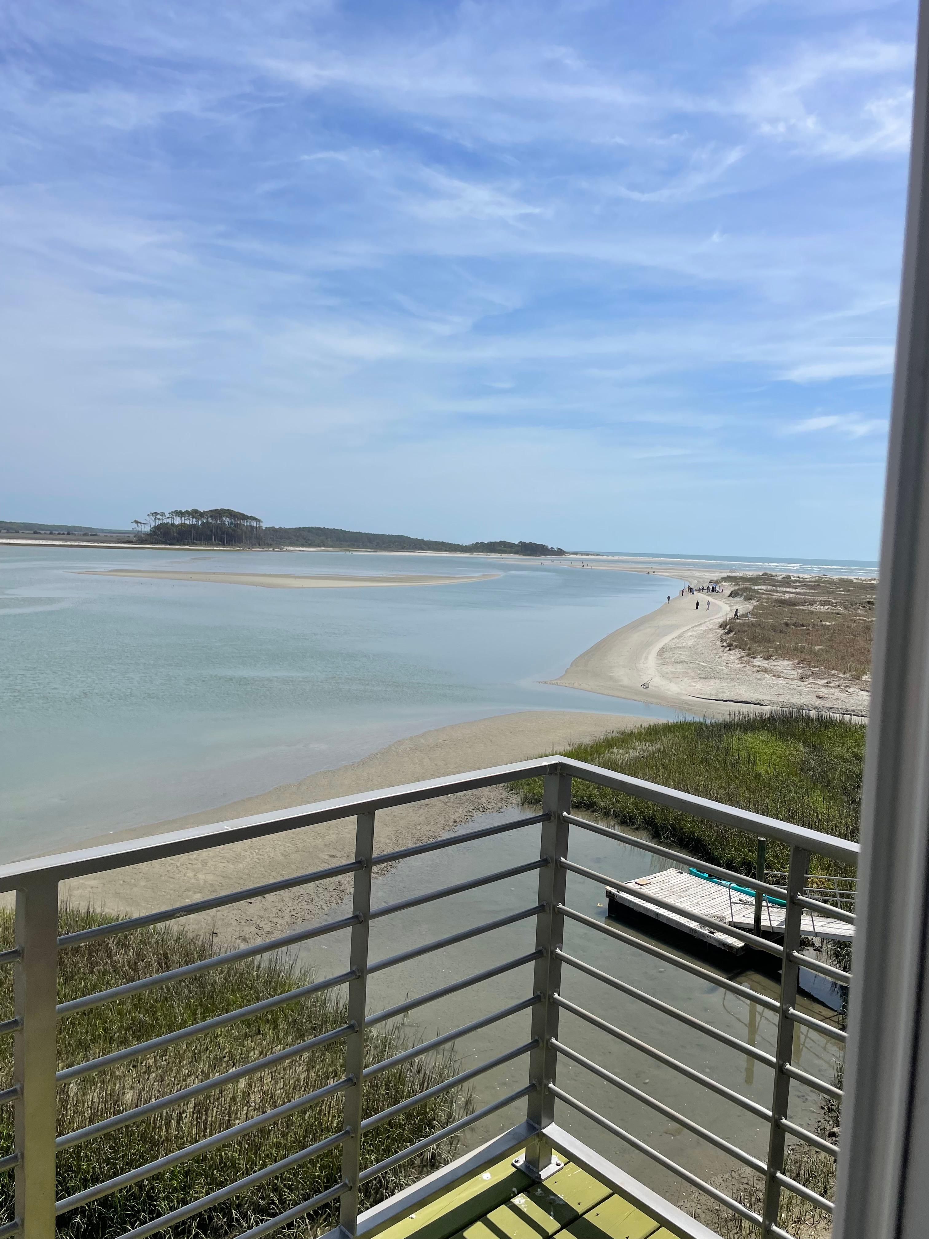 My morning view from the master bedroom. 