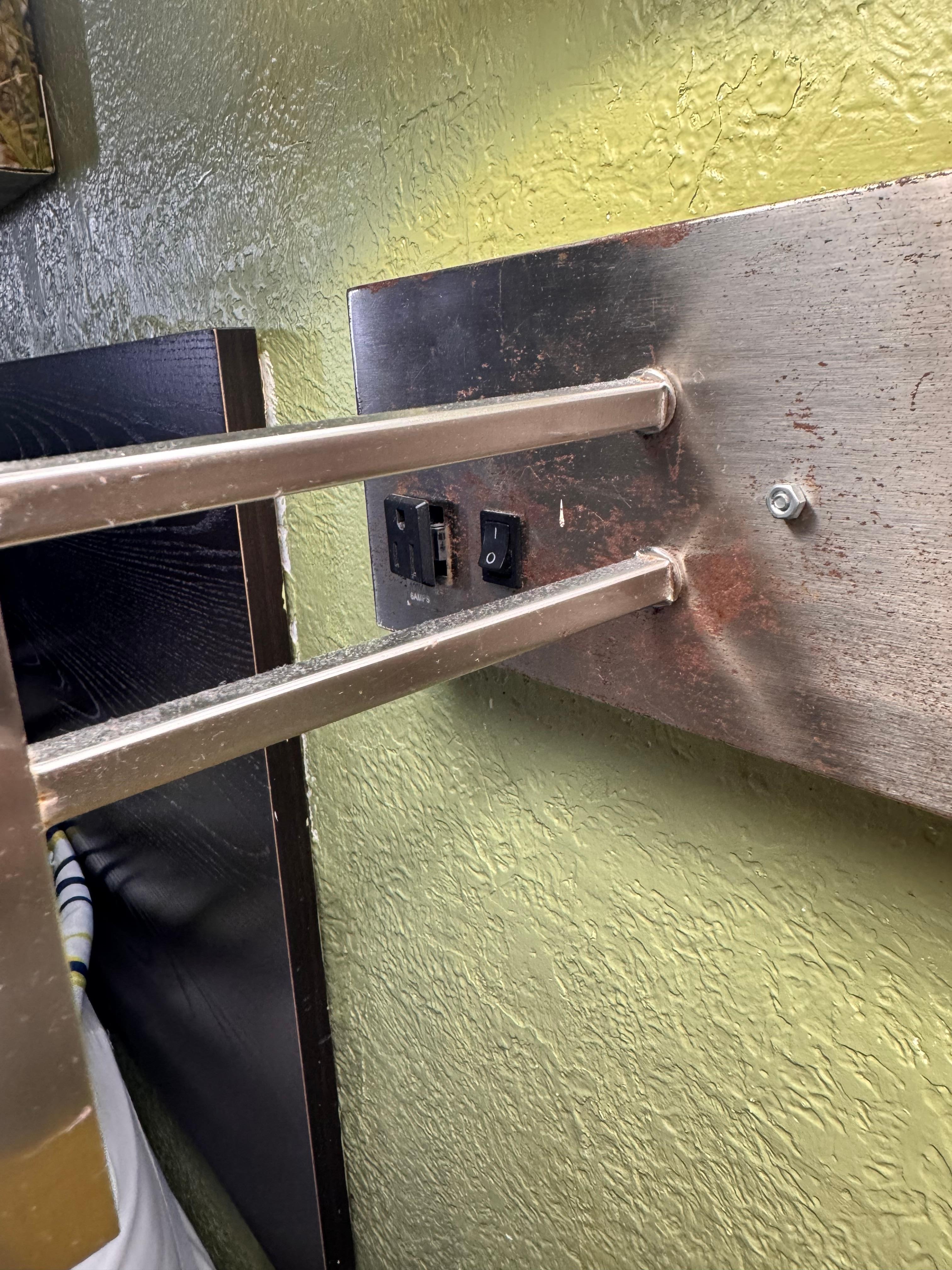 Plugs wouldn’t stay in the wall. FIRE HAZARD / ELECTRICAL HAZARD