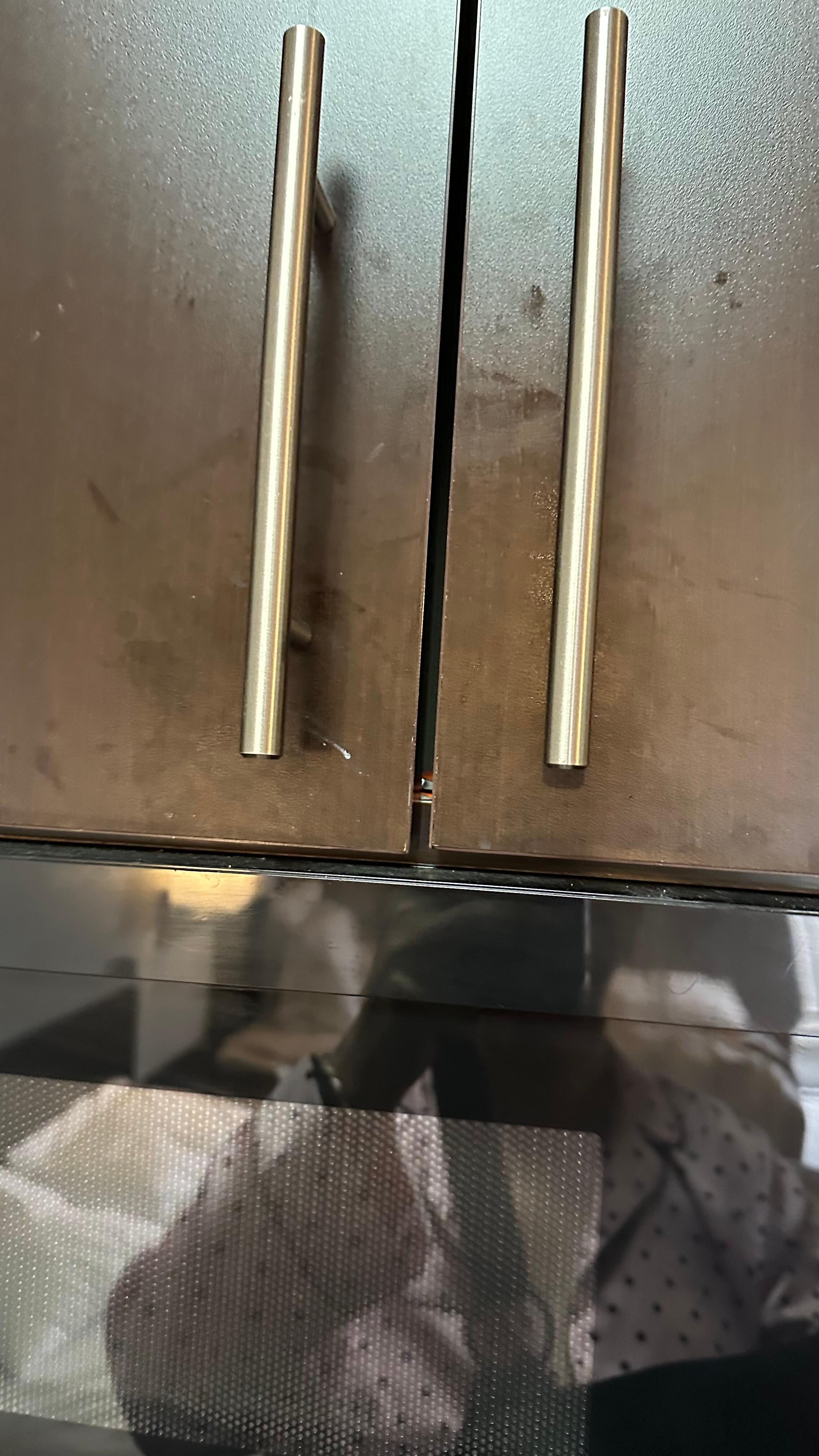 Cabinets are greasy!