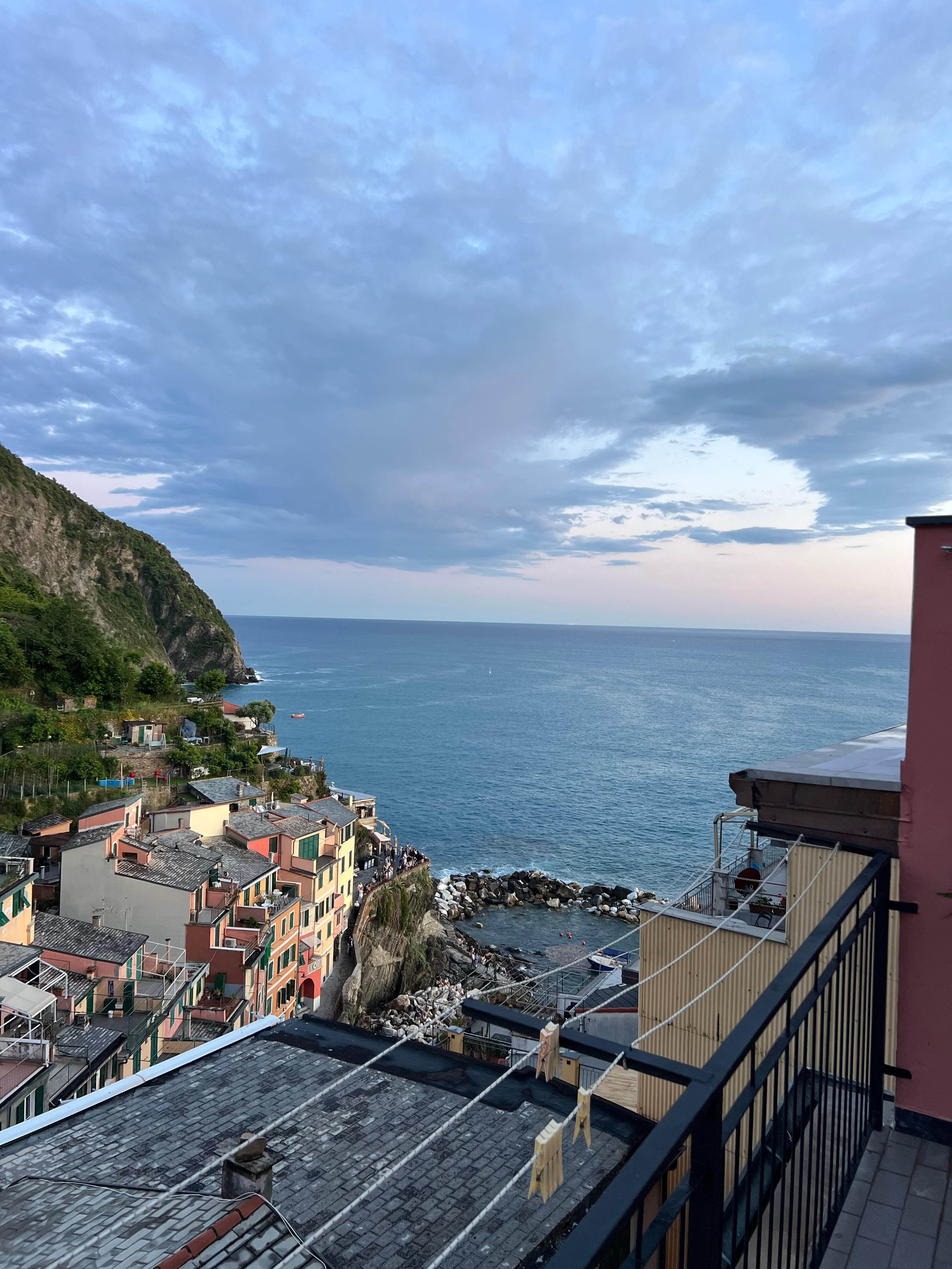 View from balcony