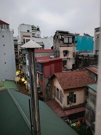 Balcony view from our room