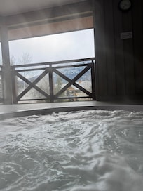 View from the hot tub