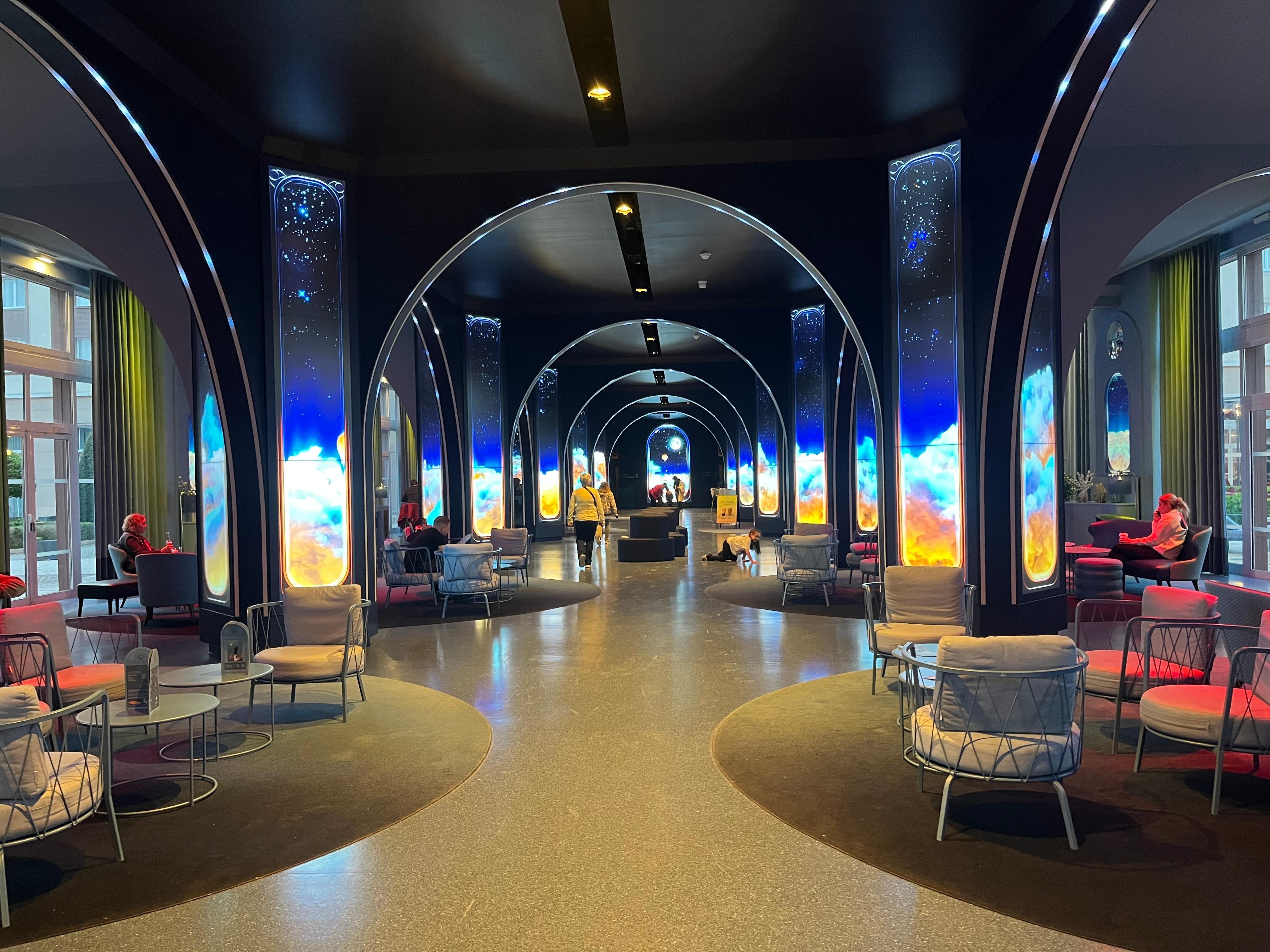 This was the magical bar area