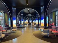 This was the magical bar area