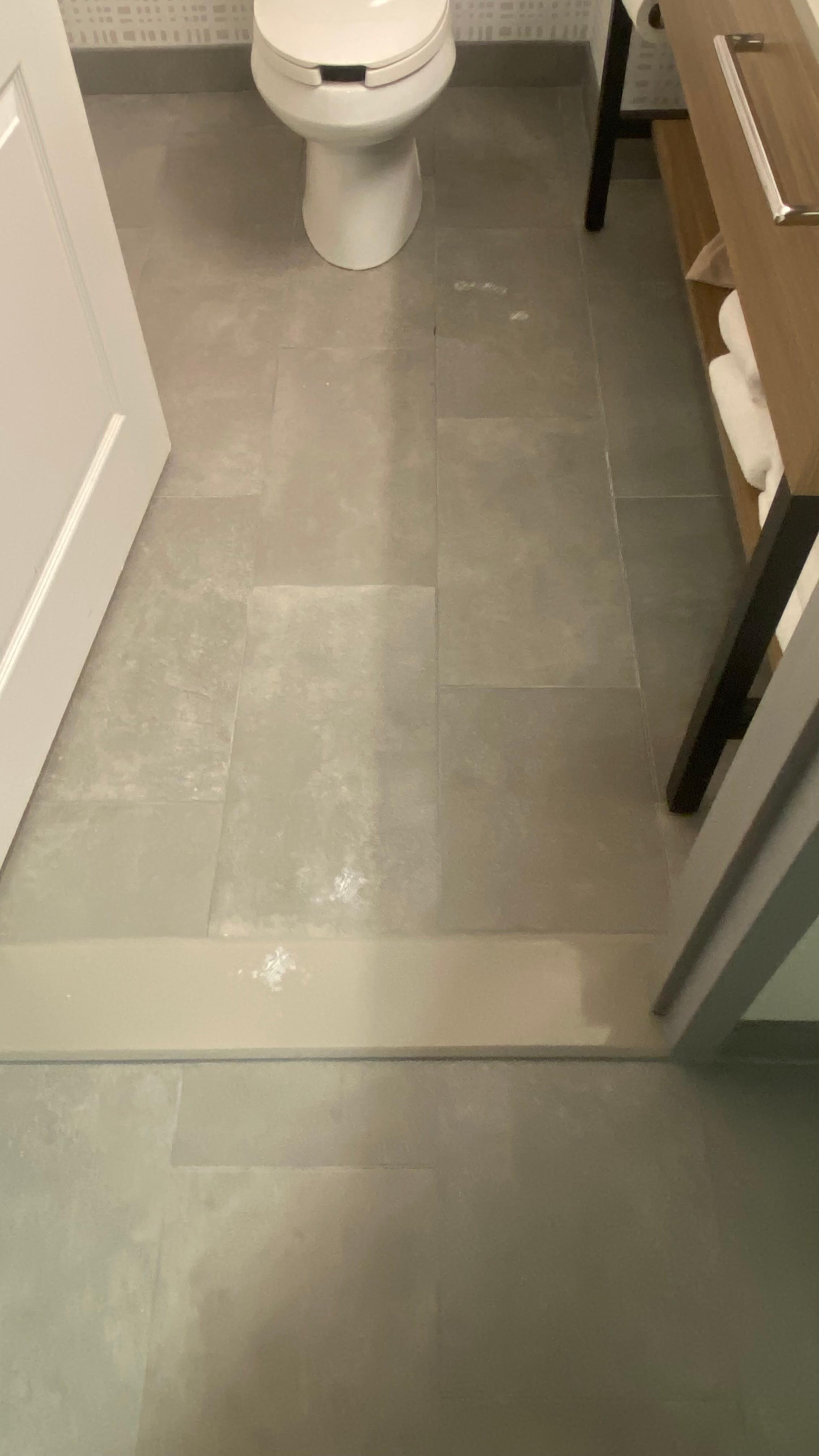 Our room - floor uncleanliness. 