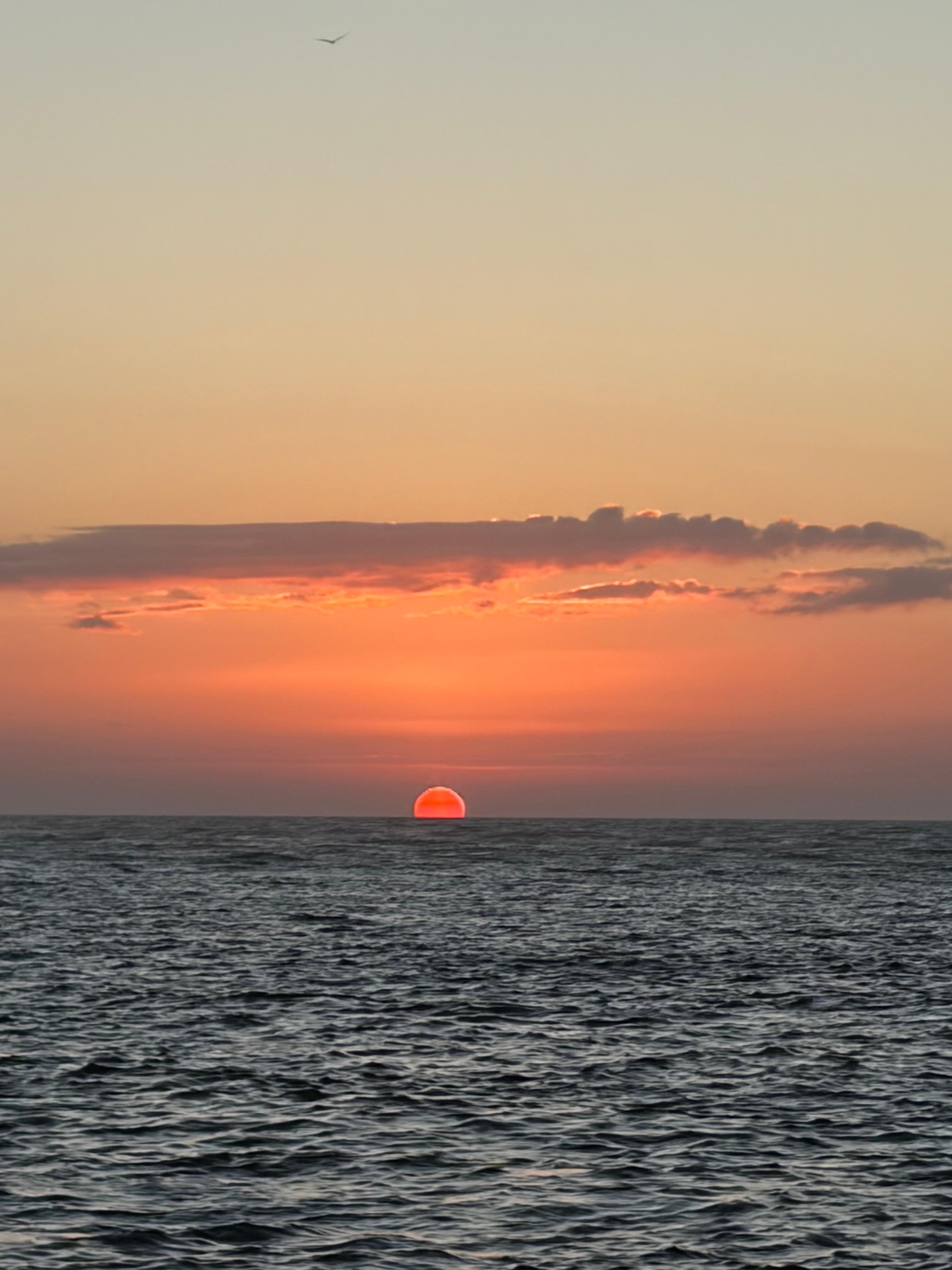 Sunrise near the rocks
