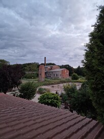 Blick vom Balkon
