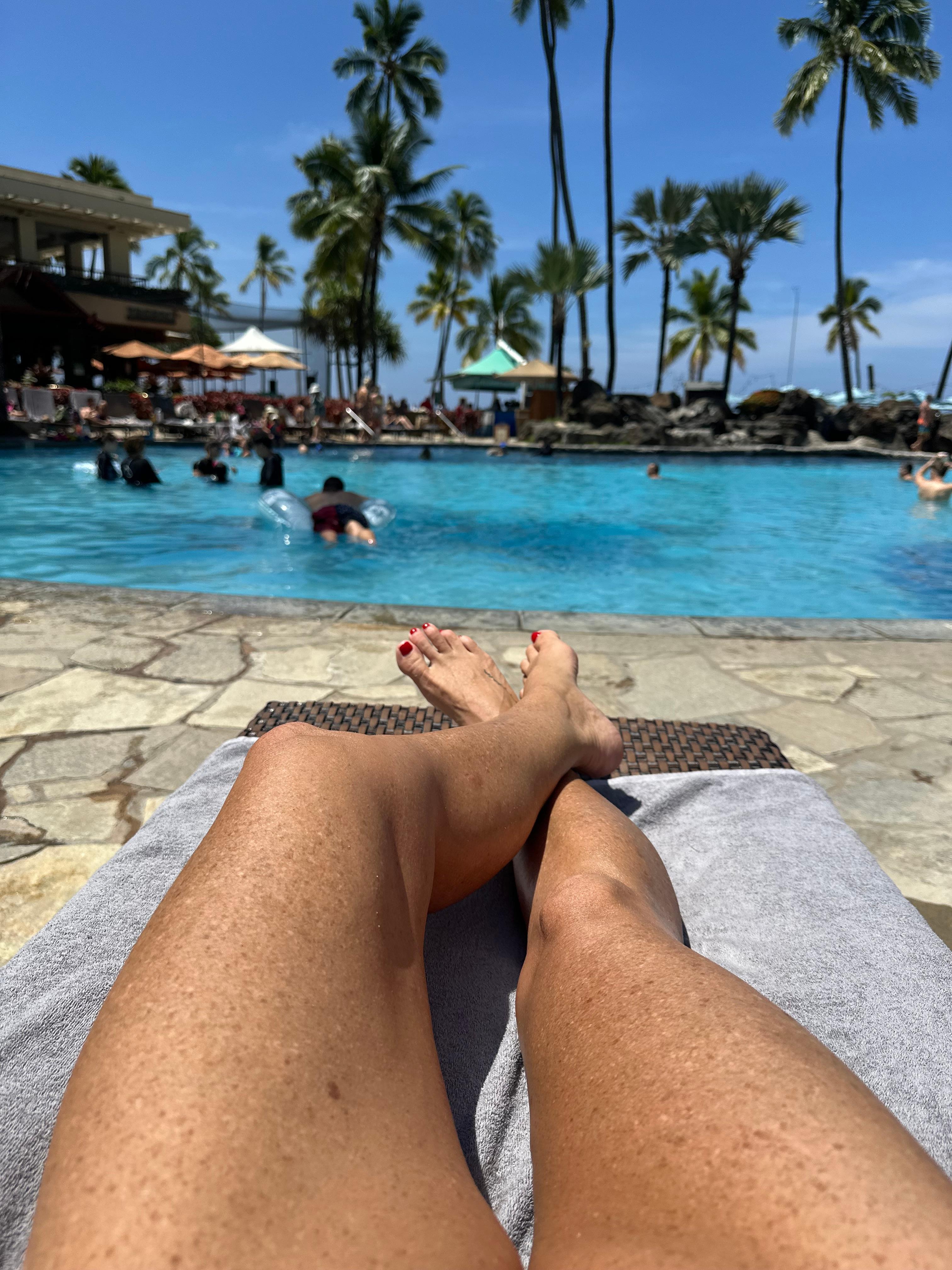 One of the five pools.