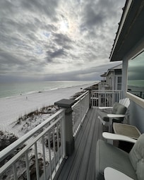 Top-floor balcony view.