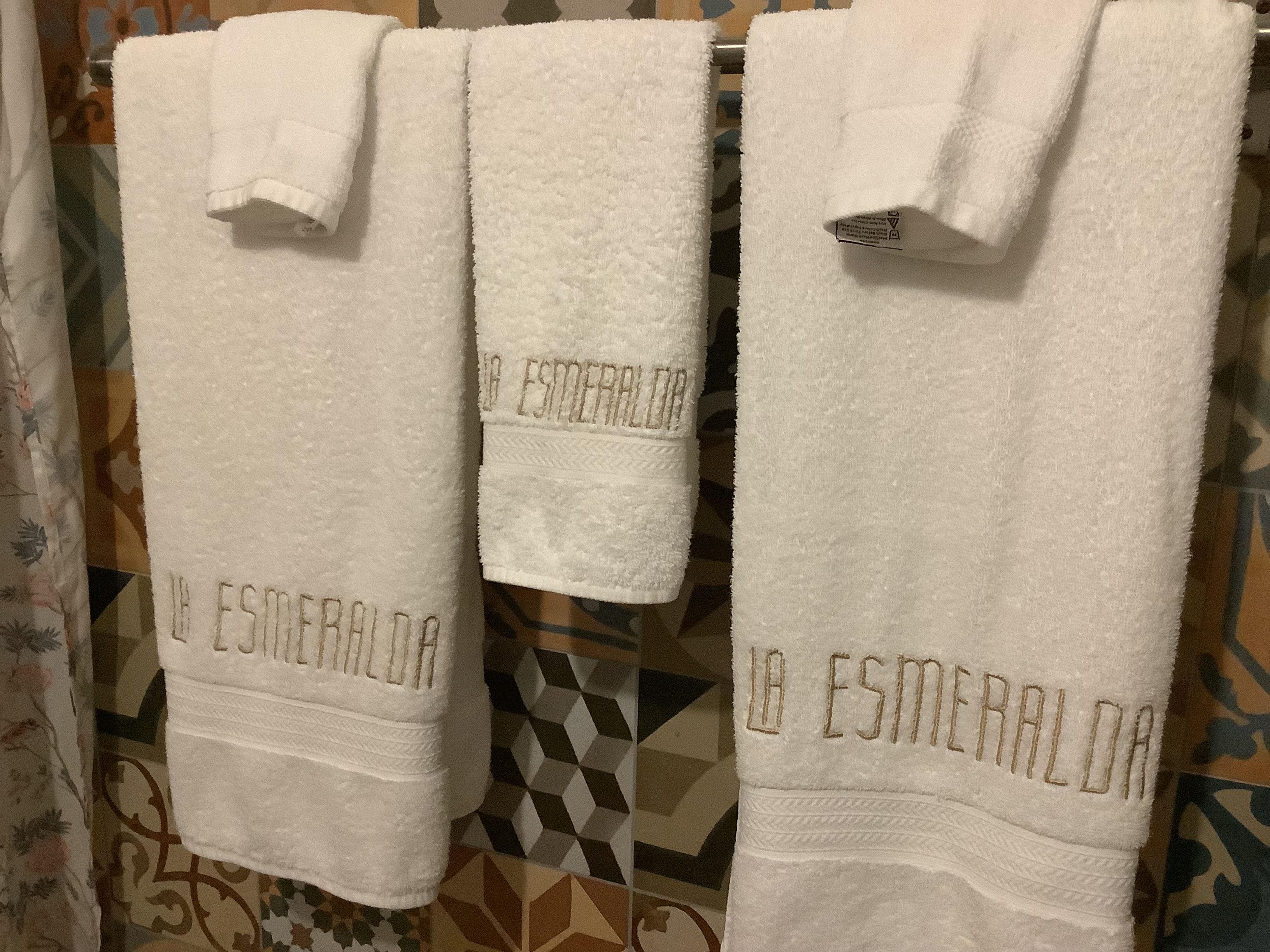 Plenty of clean towels 