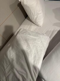 Dirty pillow case