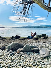 Simple pleasures on the beach