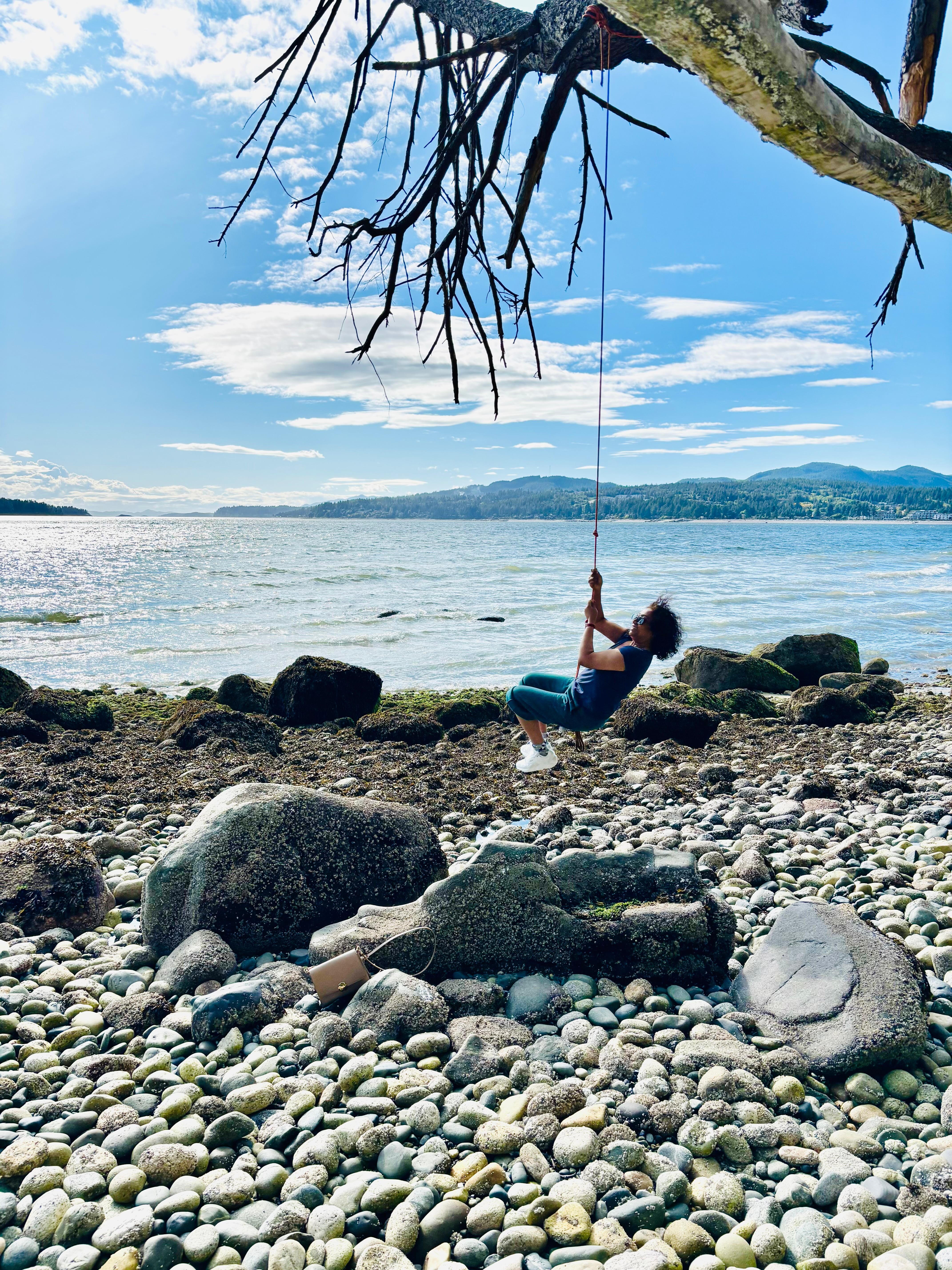Simple pleasures on the beach