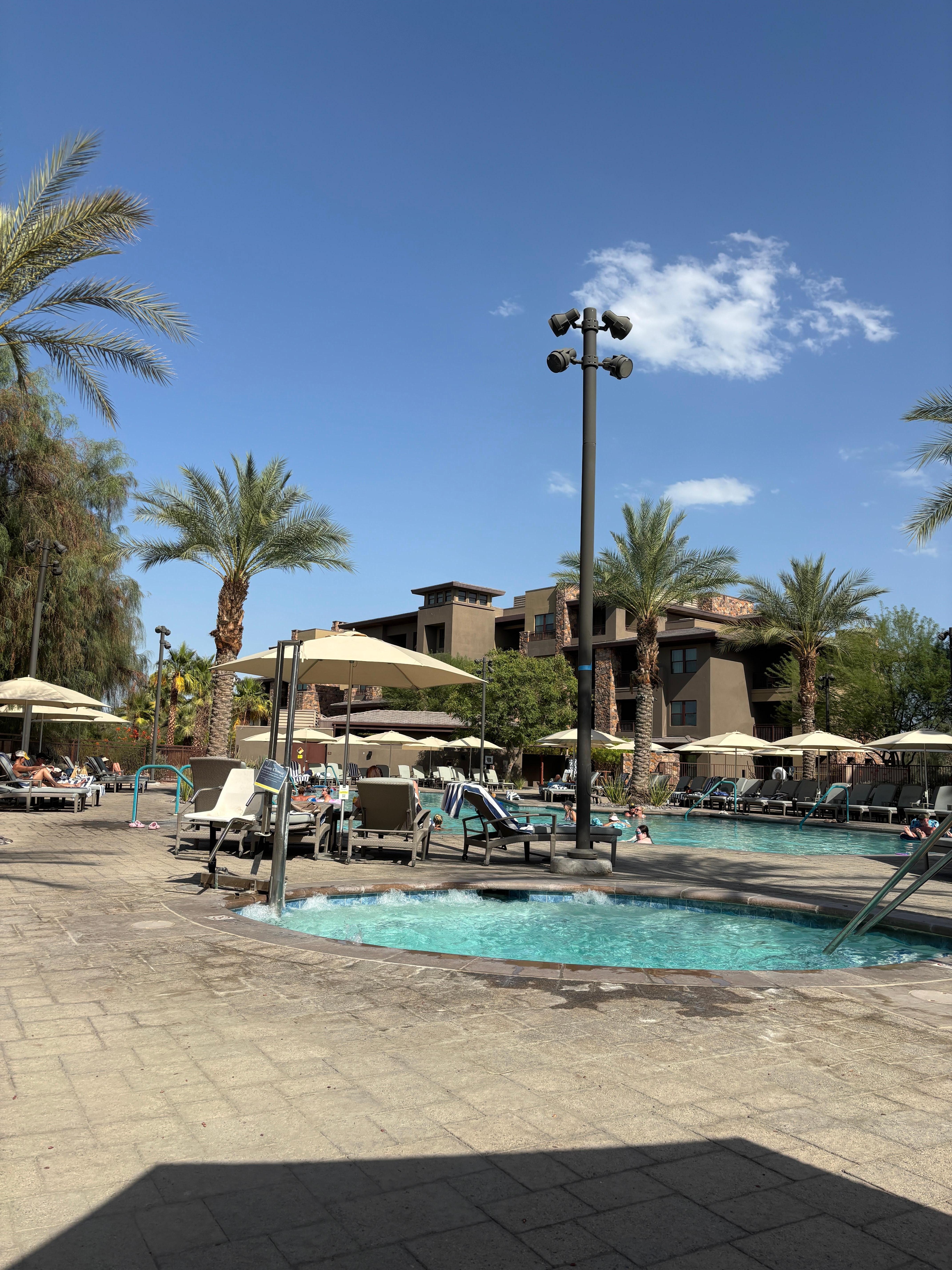 Adult only pool
