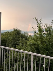 Saw plenty of rainbows with the scattered storms.