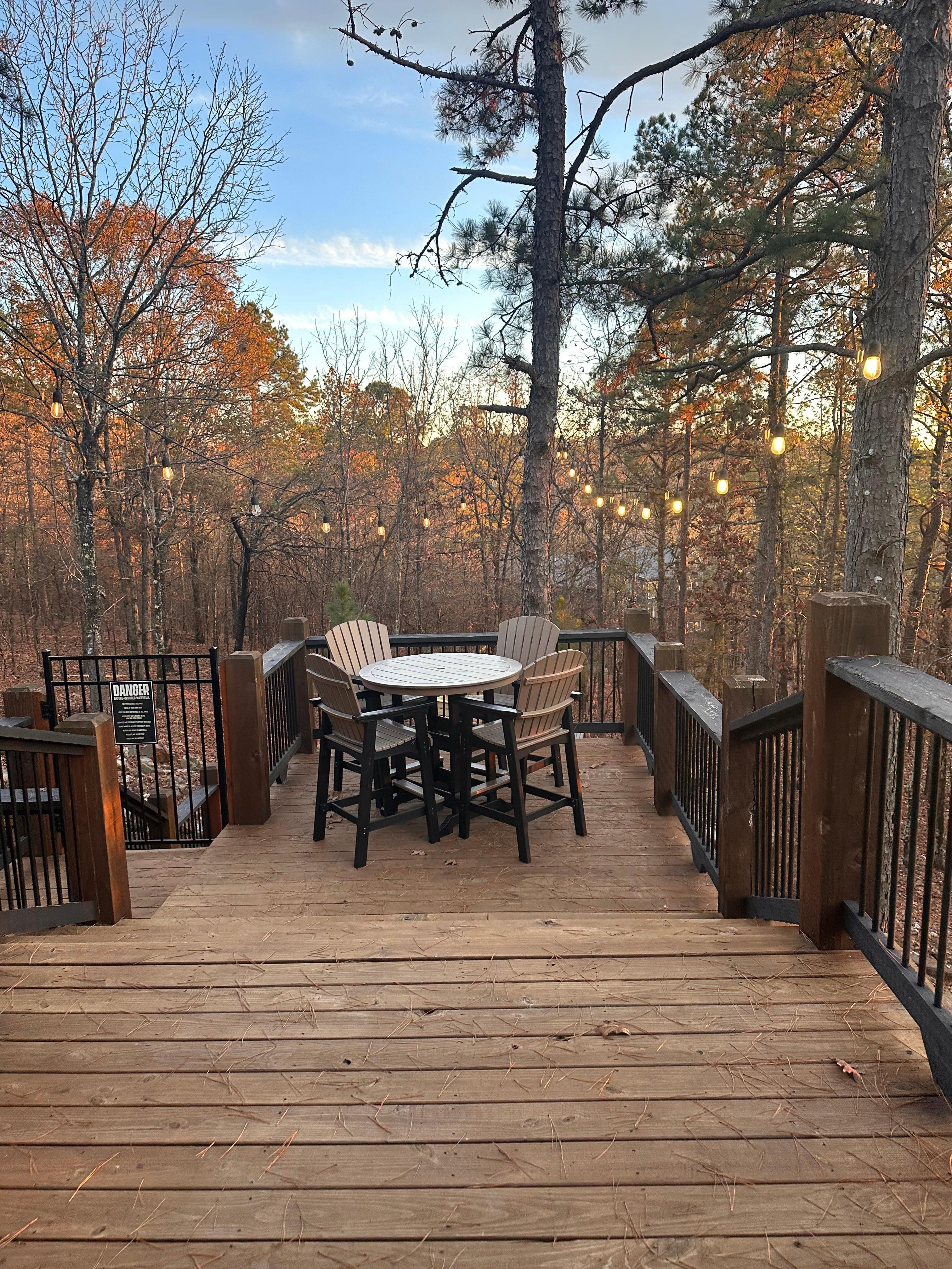 Perfect spot for a morning cup of coffee 