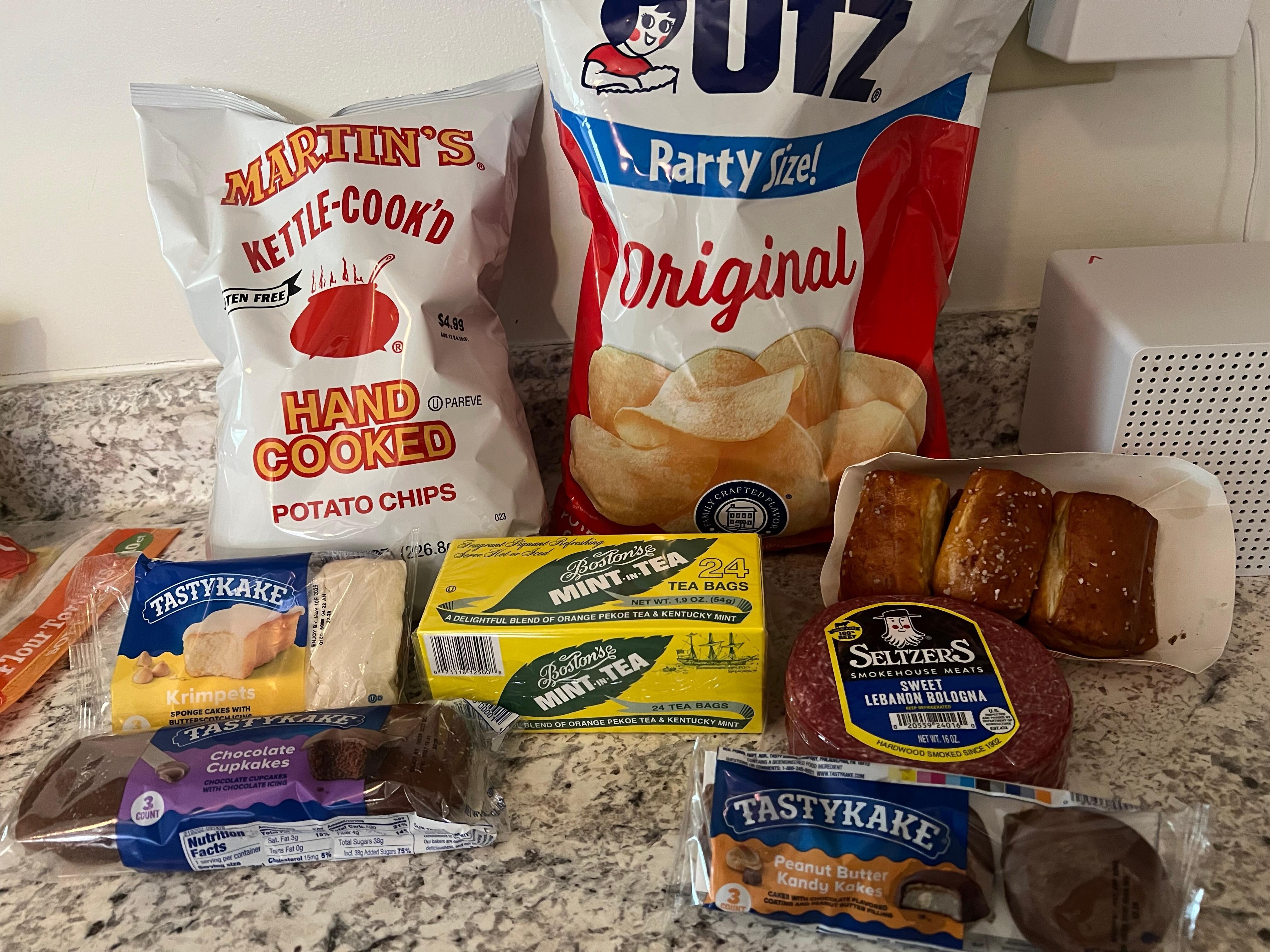 Our initial tasting from Weis Market