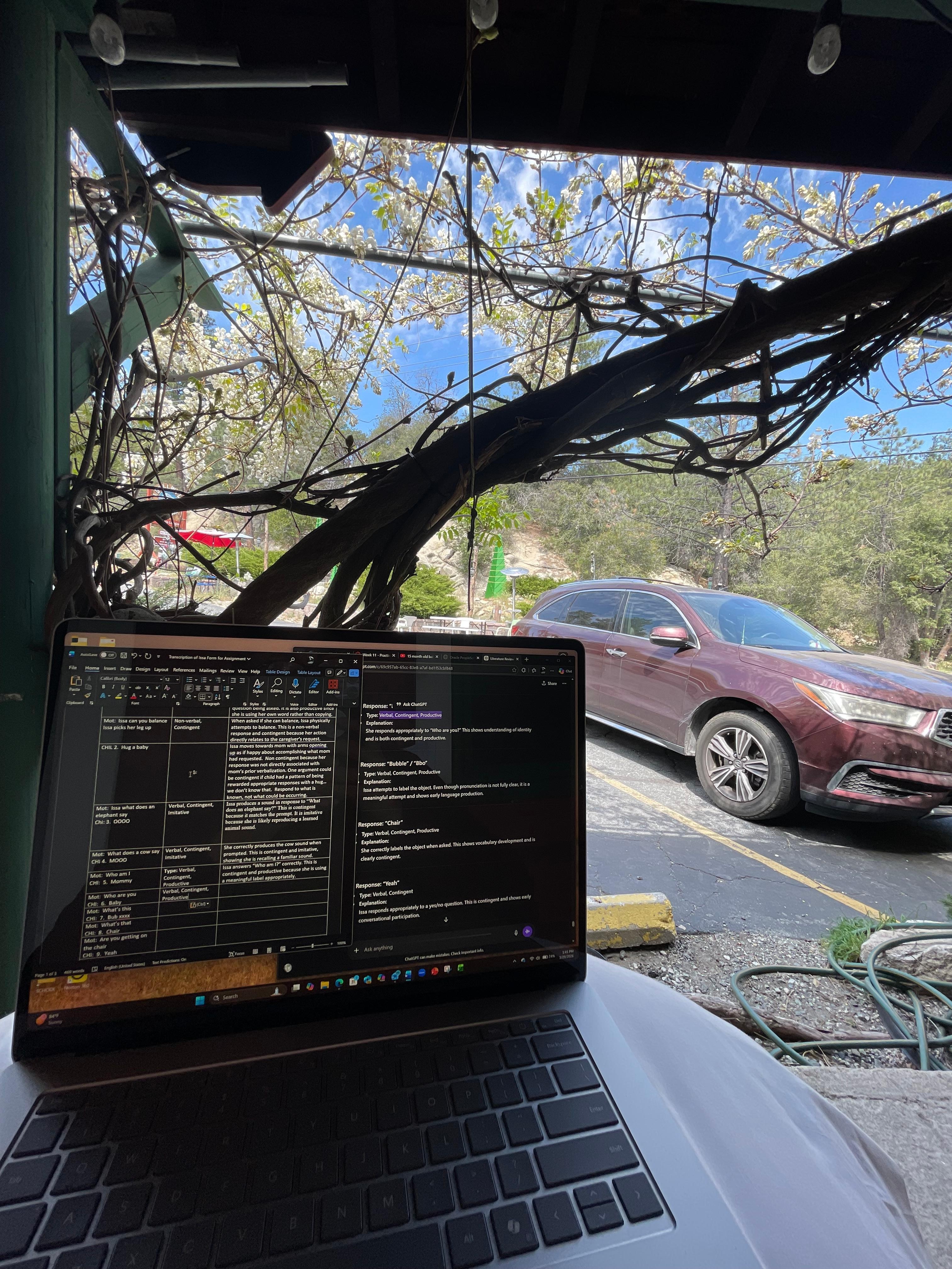 Great WiFi for working on school and work projects