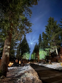 Saw the spacex launch from front yard!