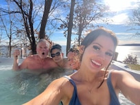 Hot tub fun.