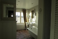 HUGE bathroom with separate tub and shower