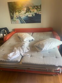 Das Schlasofa bzw "Bett"