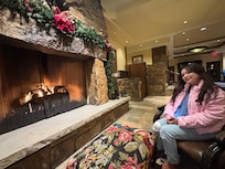 The inside was cozy and inviting.