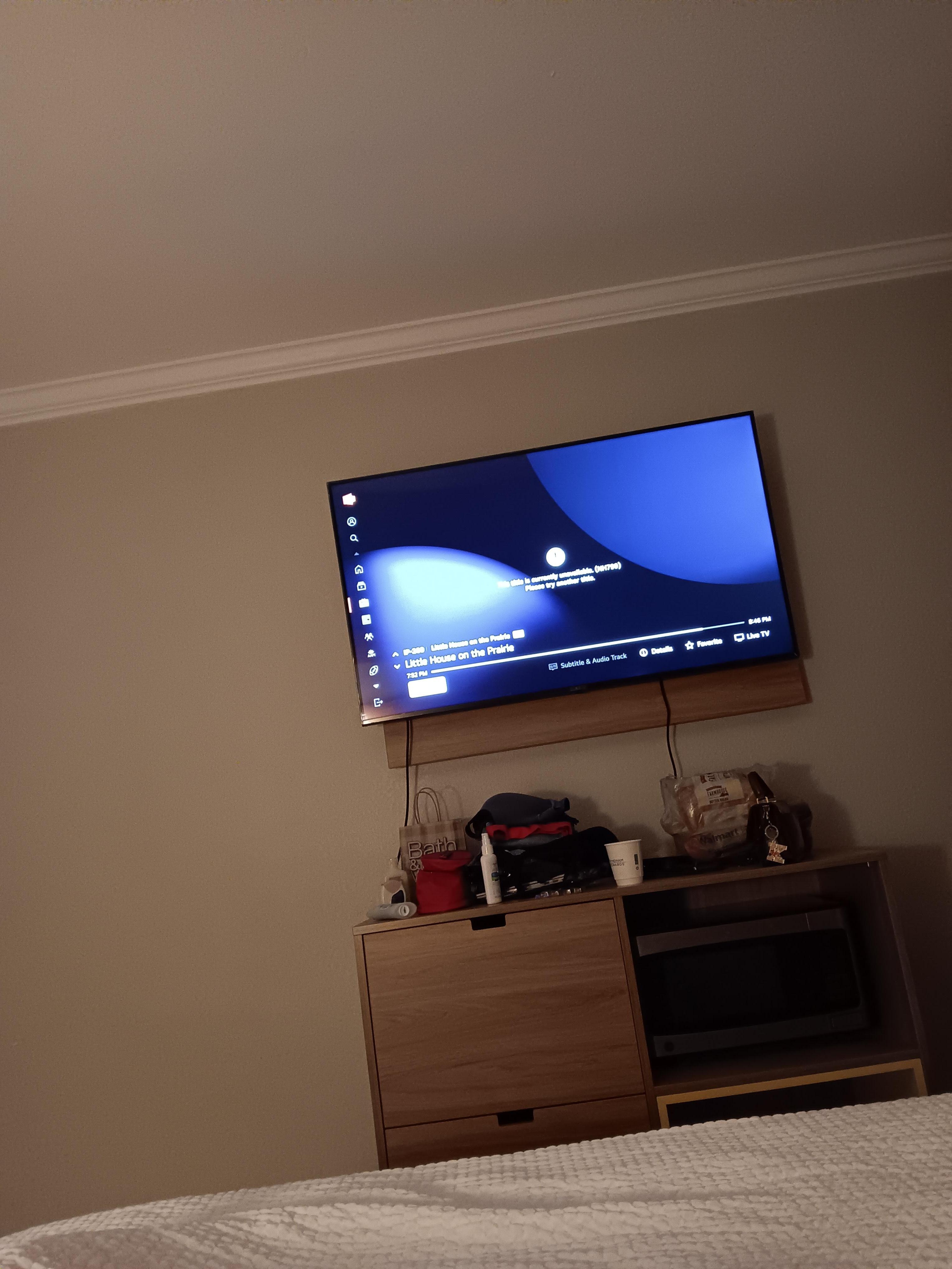 No tv all night 