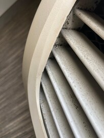 Moldy AC unit