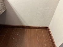 Walk in sink area