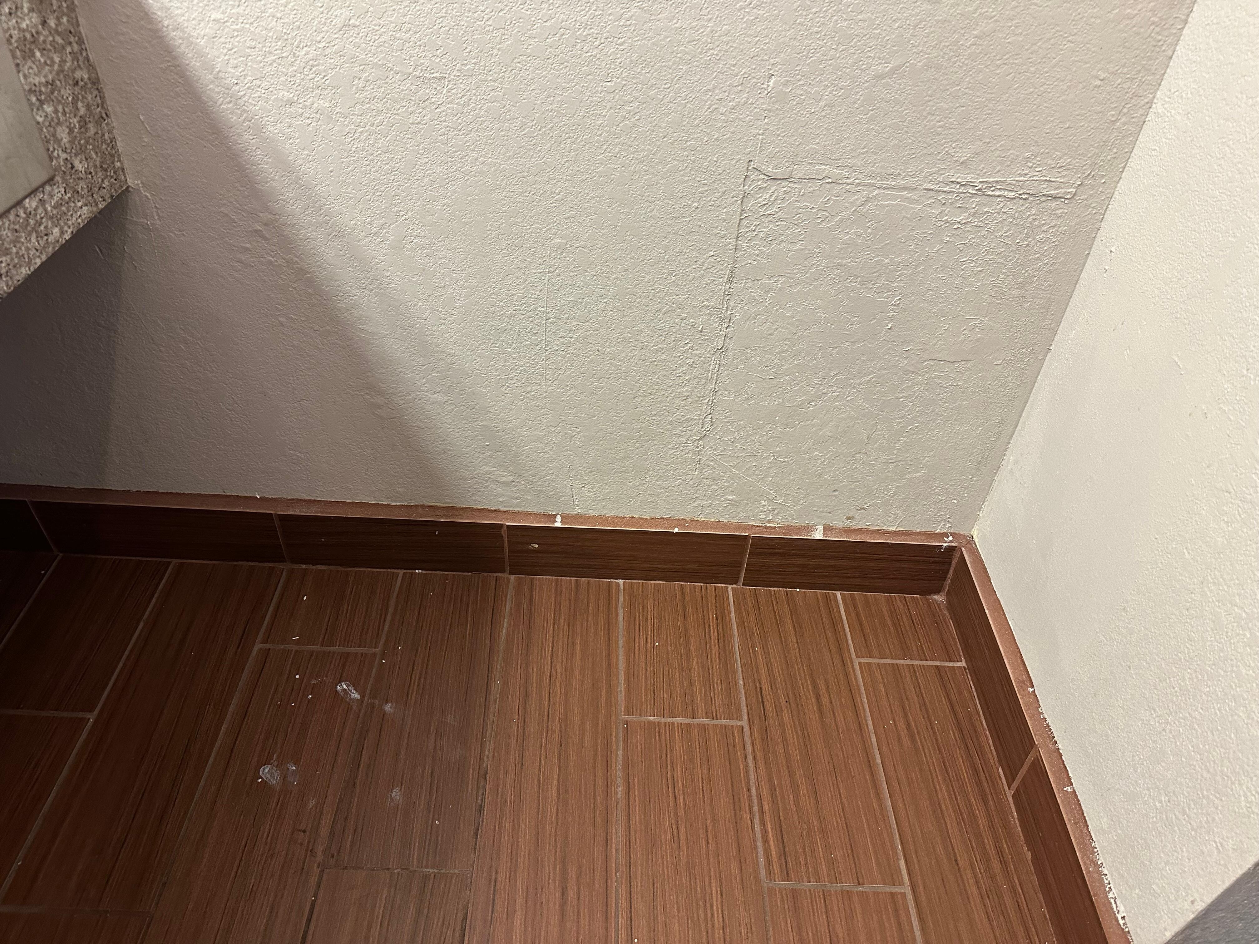 Walk in sink area