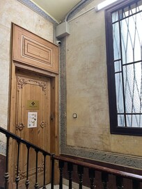 Hotel door entrance