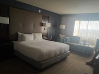 very spacious bedroom