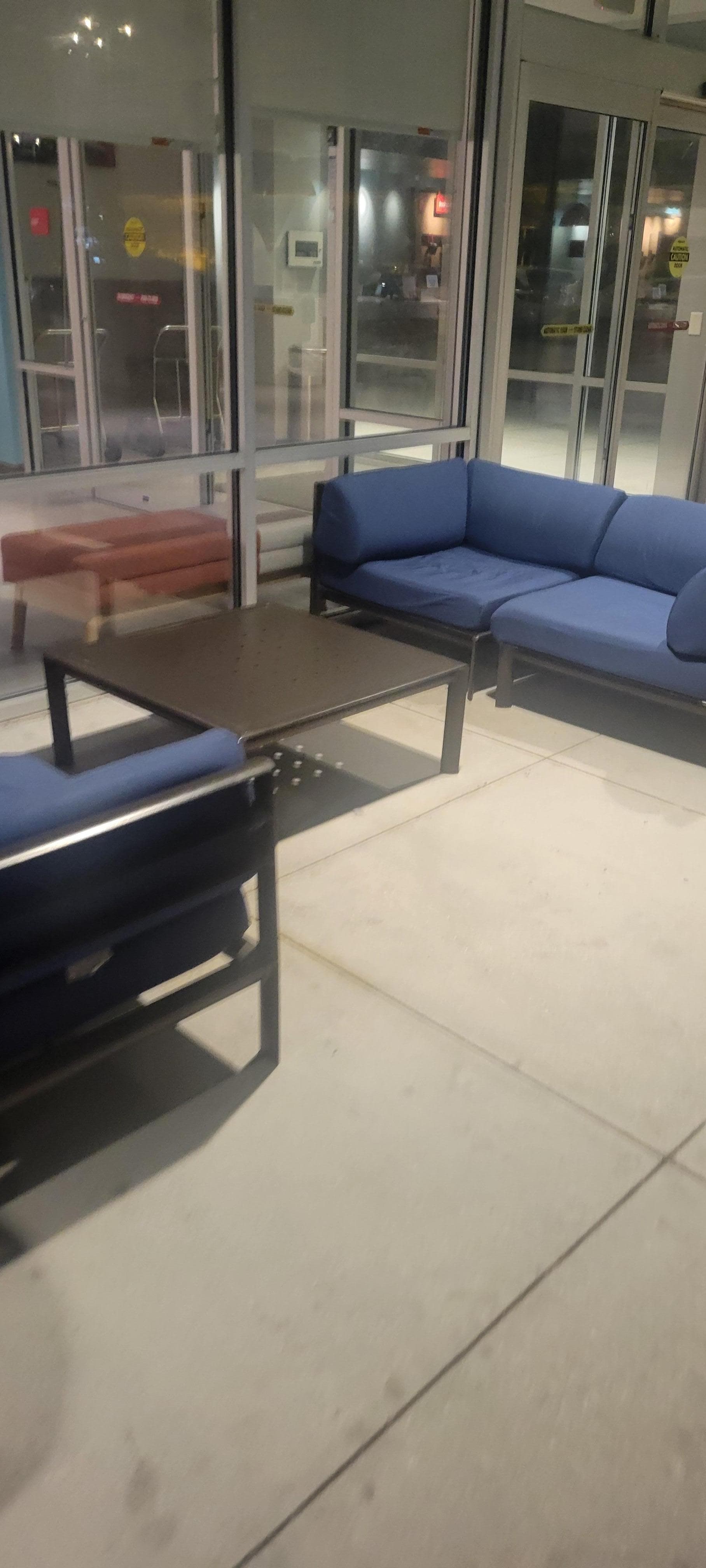 Outside seating area