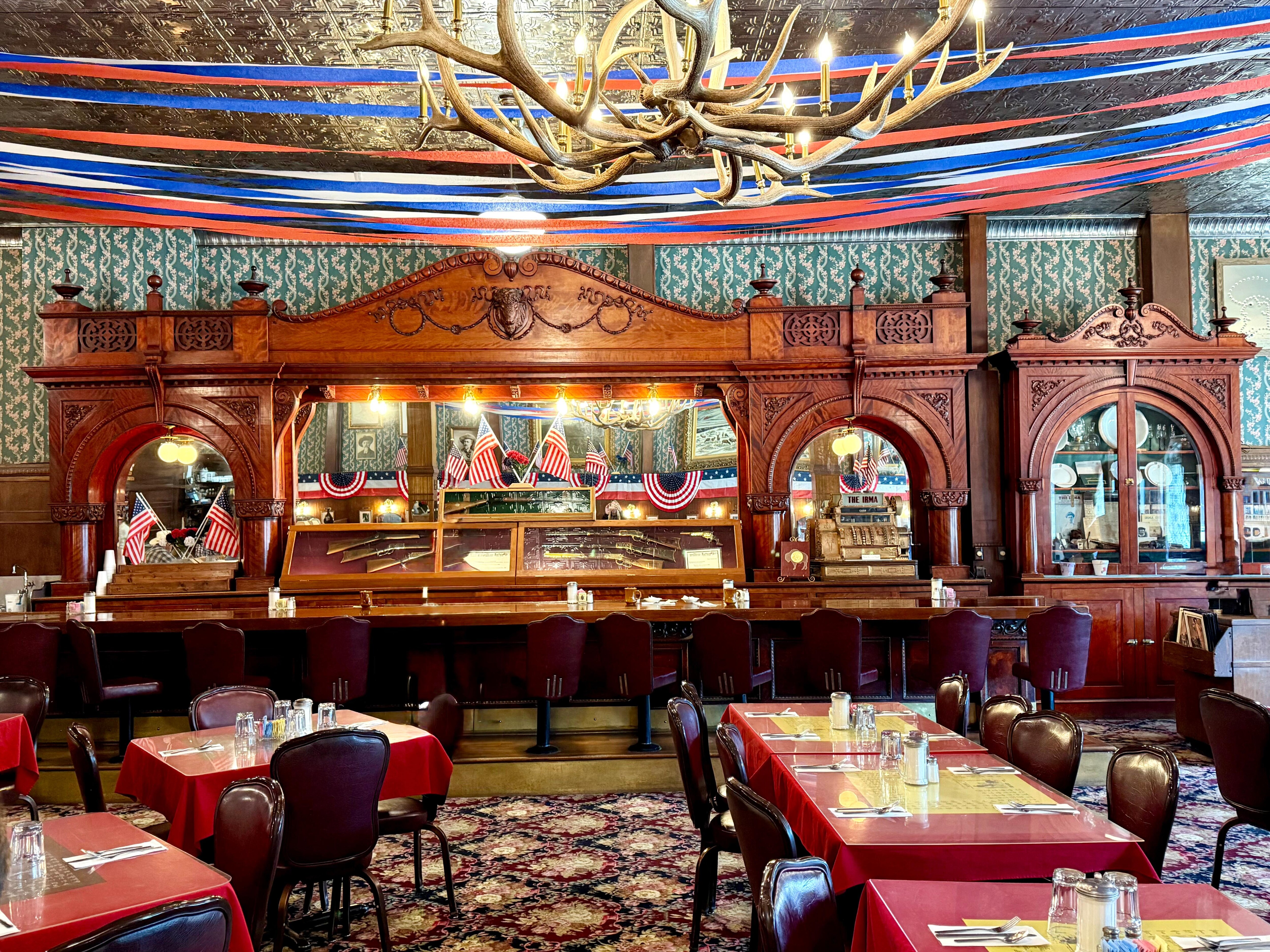 Pictures of the restaurant attached to hotel. Great food! 