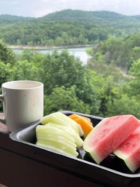 Breakfast with a view
