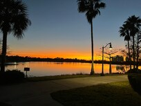 Beautiful views on the backside of the room.