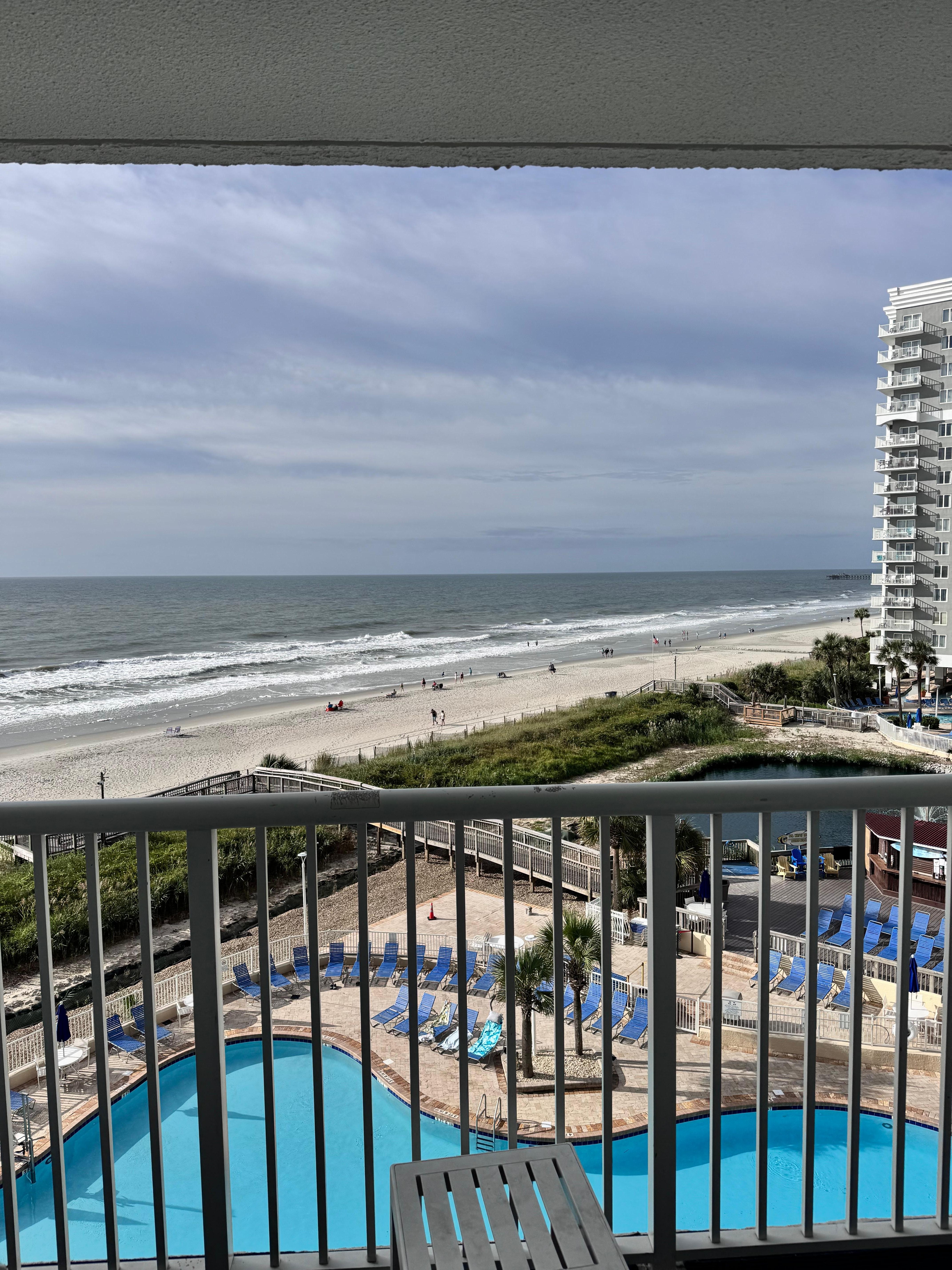 View from our 5th floor room