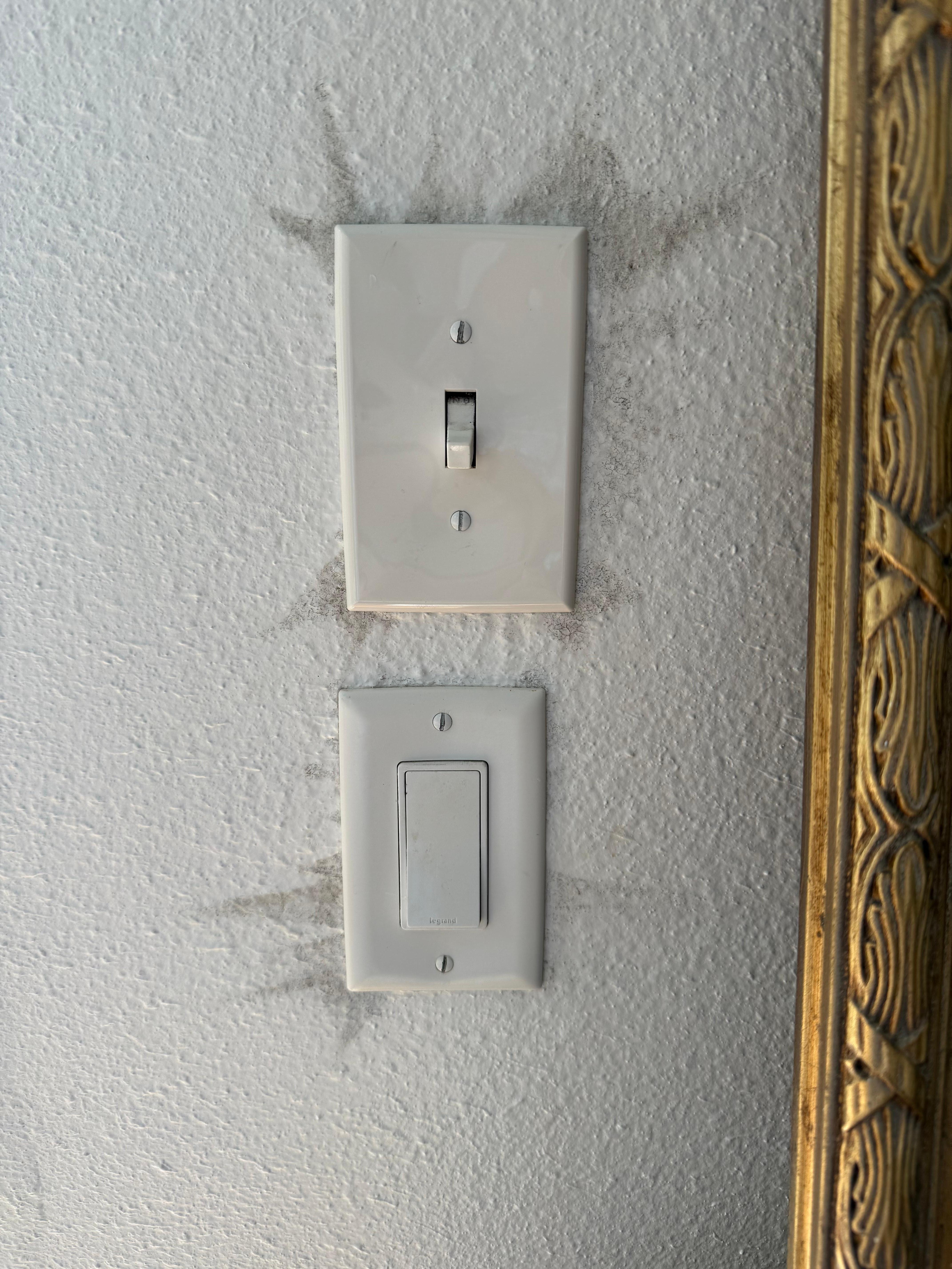 Inside light switches
