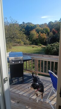 the view was so beautiful