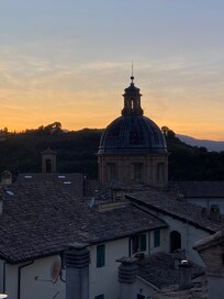 Sunset from terrace
