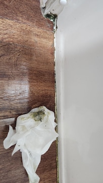 This is one wipe of a baby wipe, obviously these have not been cleaned in a very long time, not a pleasant stay