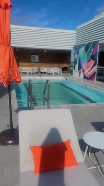 Rooftop pool