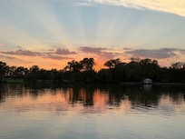 Great views of the sunset