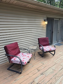 The back deck