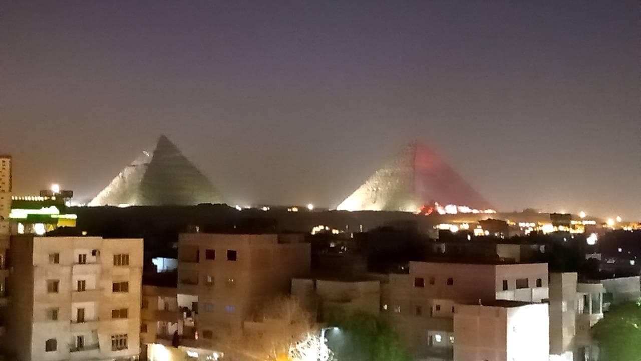 バルコニーから