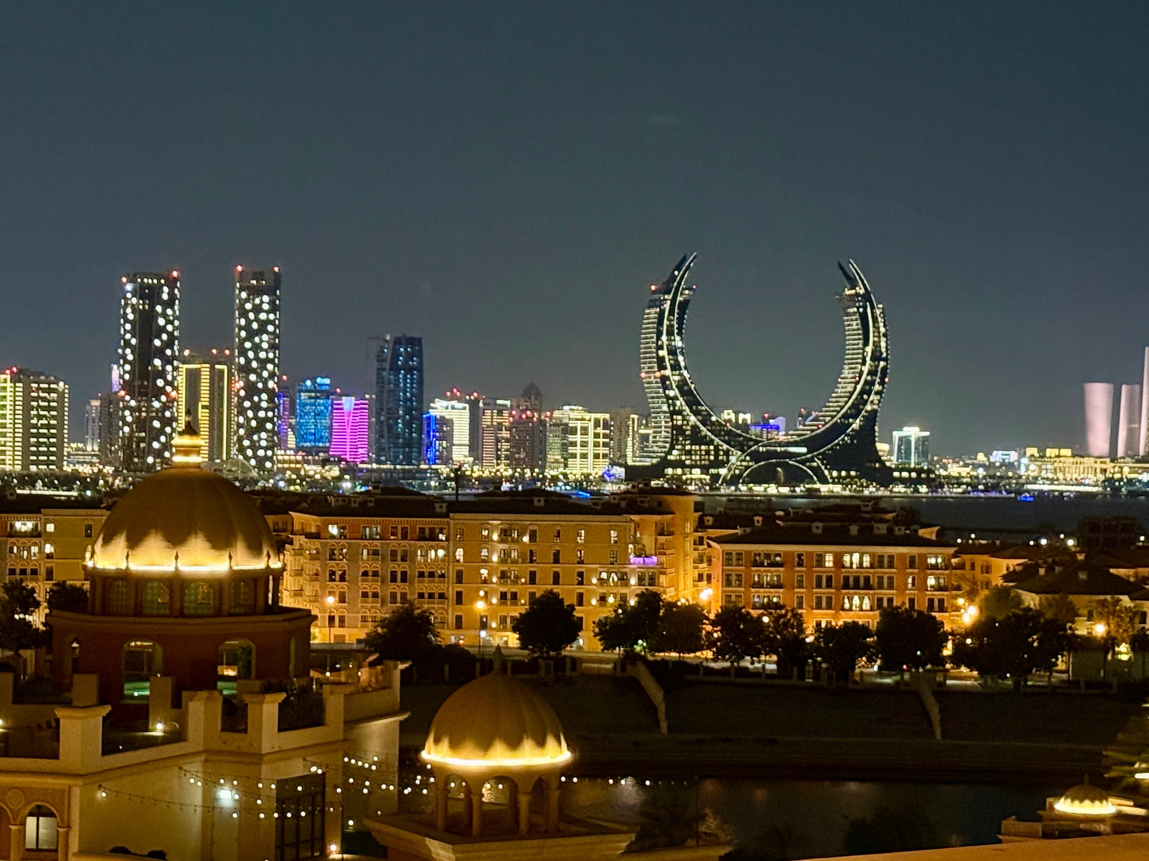 Blick von der Dachterrasse