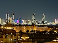 Blick von der Dachterrasse