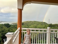 First morning rainbow