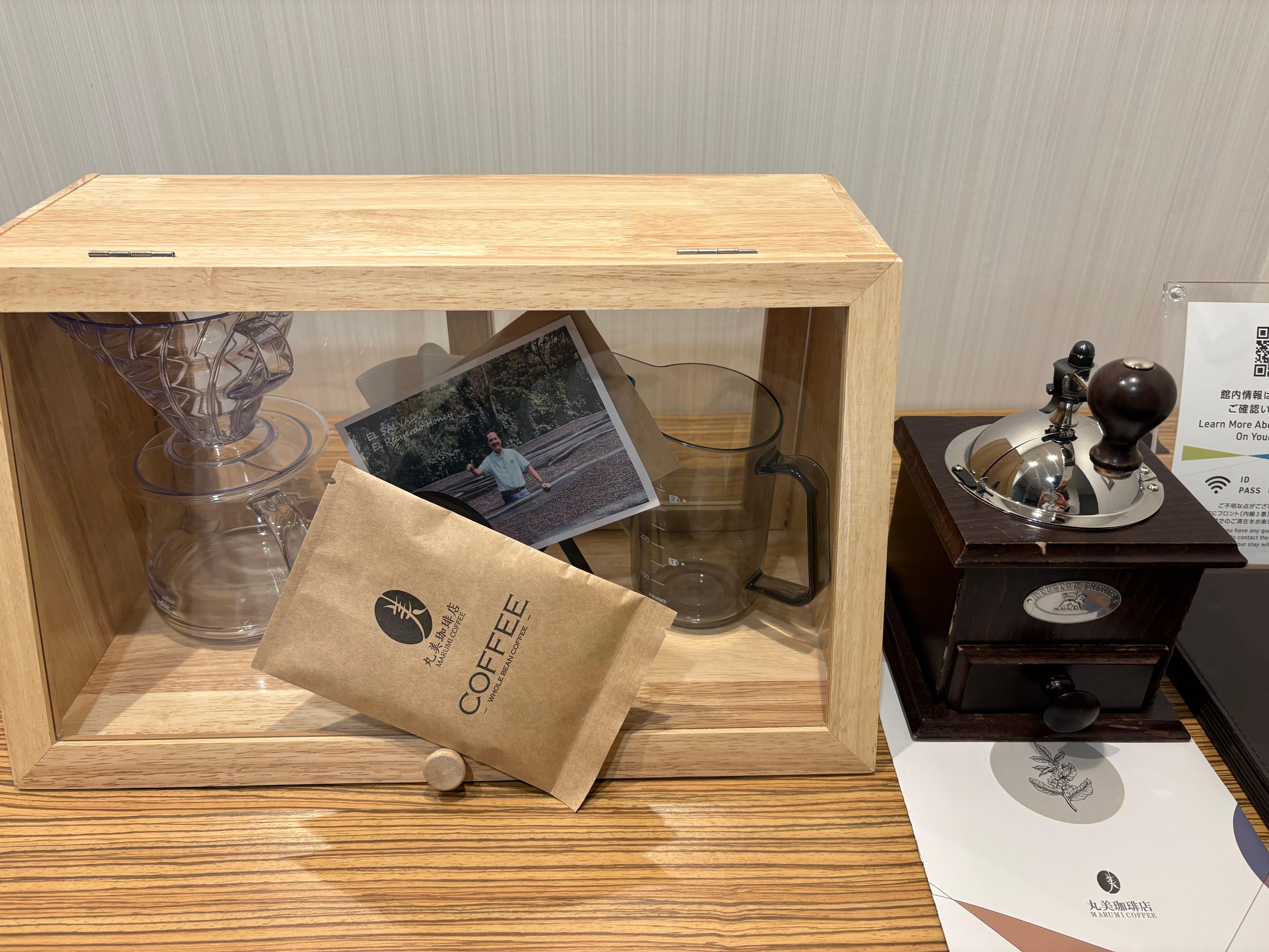 自分で挽いたコーヒー飲める！！